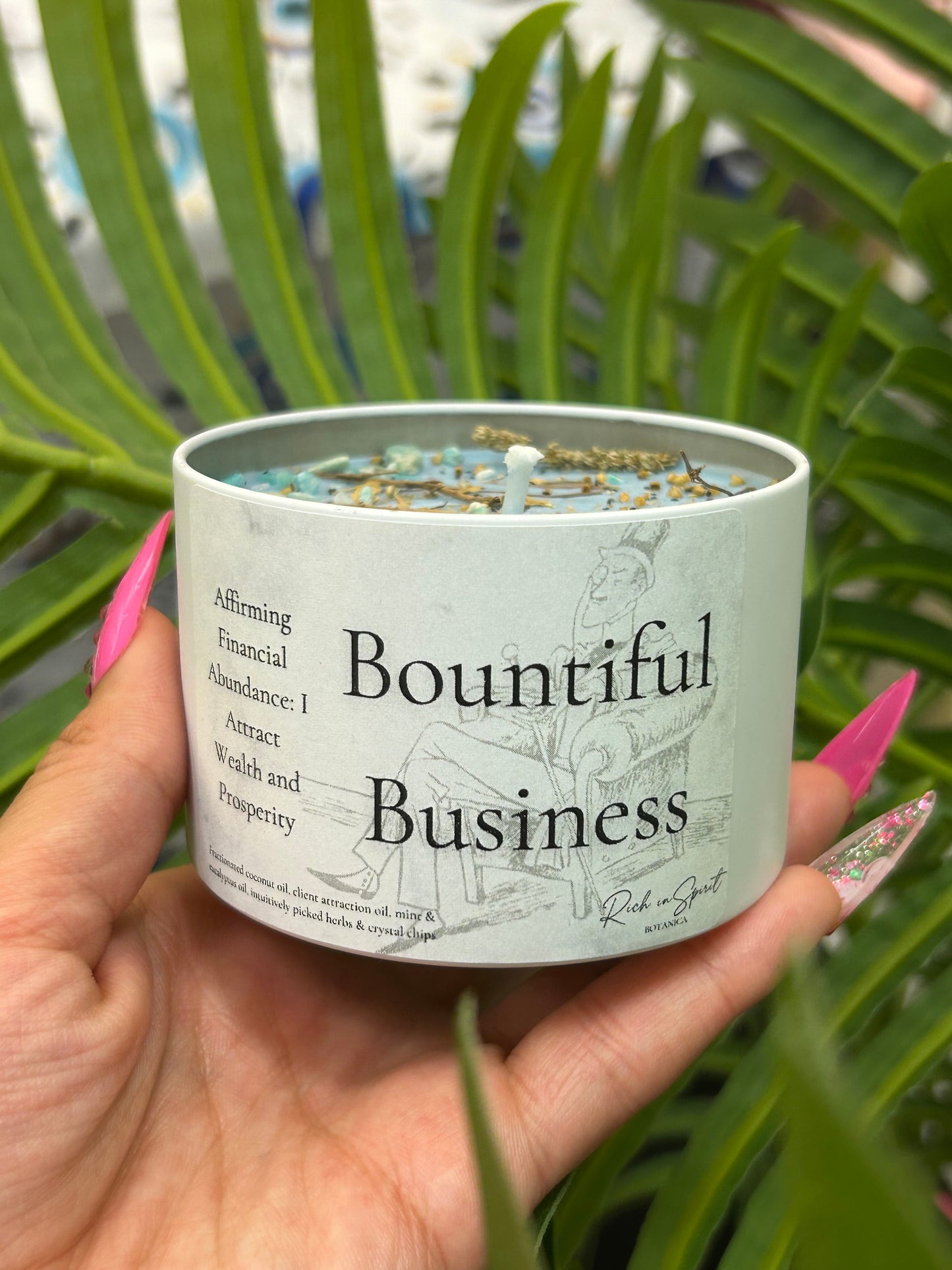 Bountiful Business candle