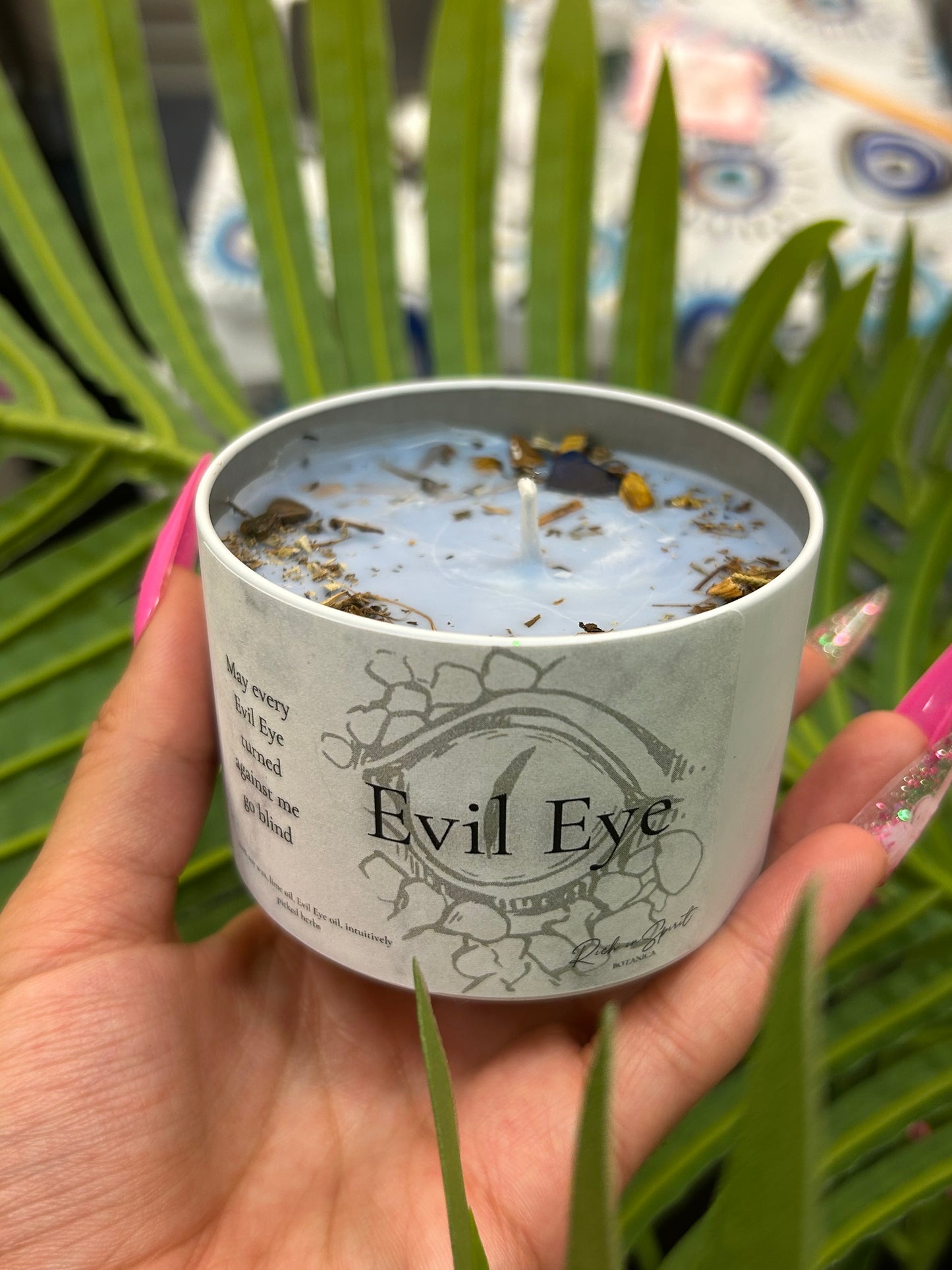 Evil Eye candle
