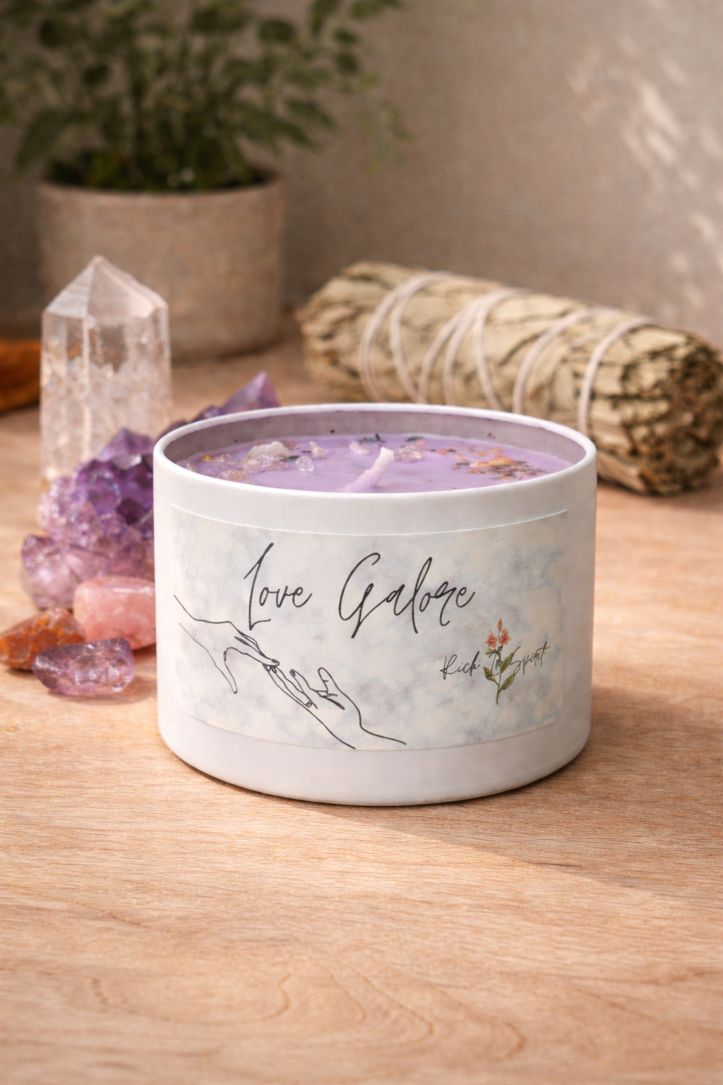 Love Galore candle