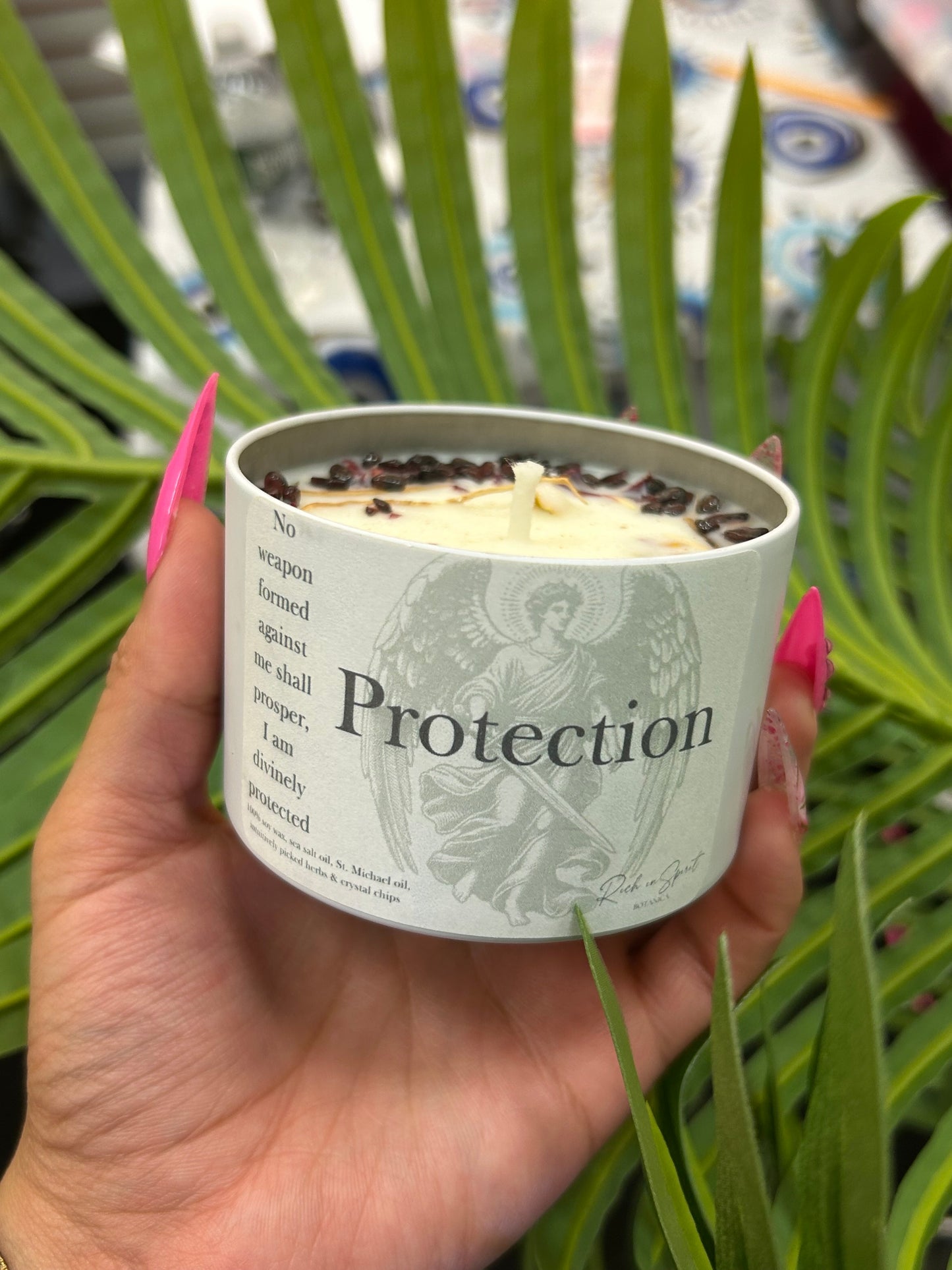 Protection candle