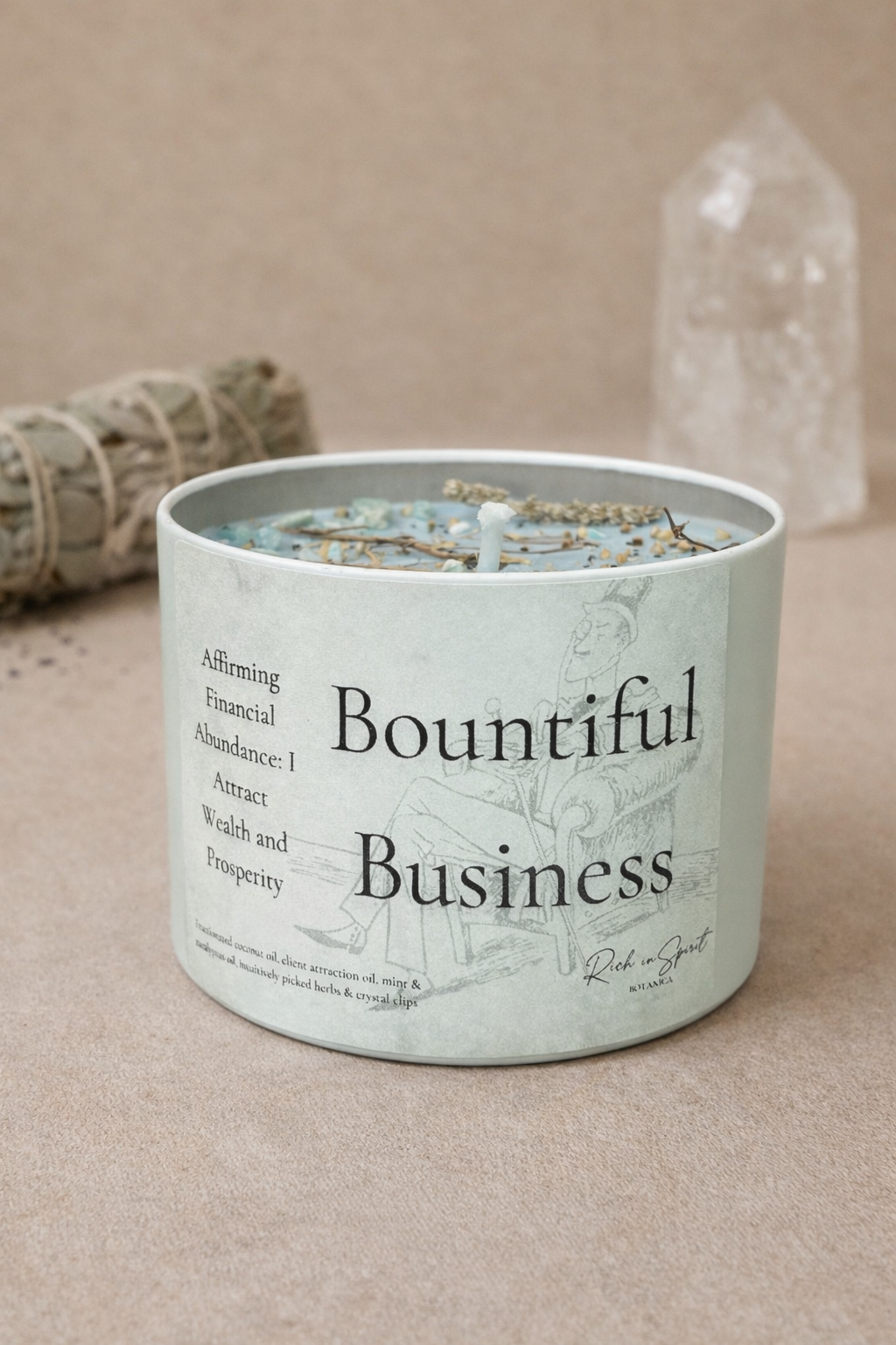 Bountiful Business candle
