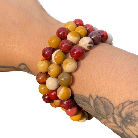 Mookaite bracelet